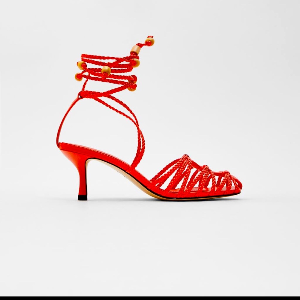 Zara sandal Heels